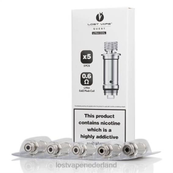 Lost Vape Lyra vervangingsspoelen (5-pack) gaasspoel 0,6ohm - Lost Vape flavors TYU4R391