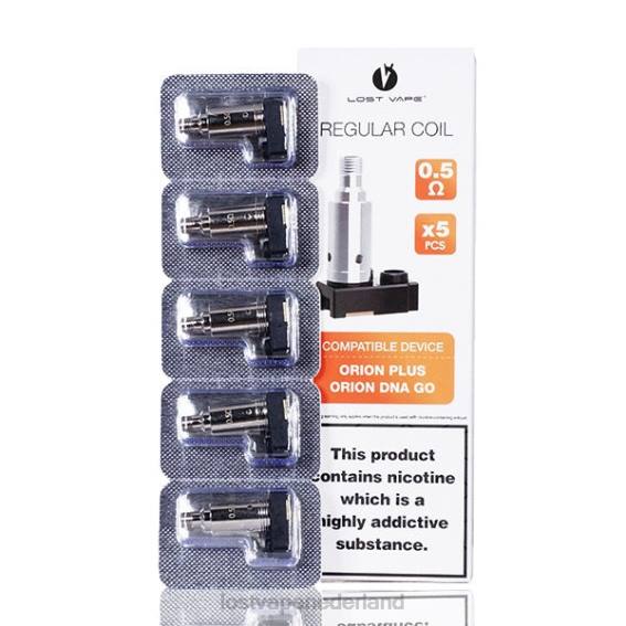 Lost Vape Orion plus DNA-vervangingsspiralen (5-pack) 0,5 ohm - Lost Vape disposable TYU4R326