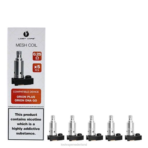 Lost Vape Orion plus DNA-vervangingsspiralen (5-pack) 0,5 ohm - Lost Vape disposable TYU4R326