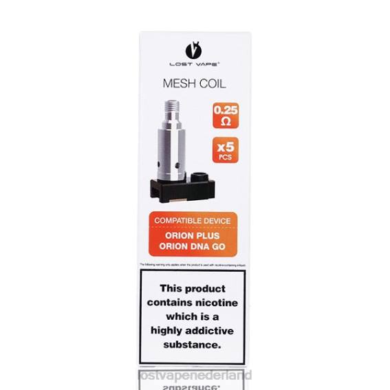 Lost Vape Orion plus DNA-vervangingsspiralen (5-pack) 0,5 ohm - Lost Vape disposable TYU4R326