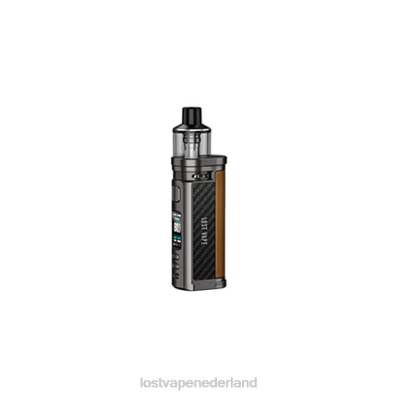 Lost Vape Centaurus q80 pod-mod bronskleurig teakhout - Lost Vape Amsterdam TYU4R323