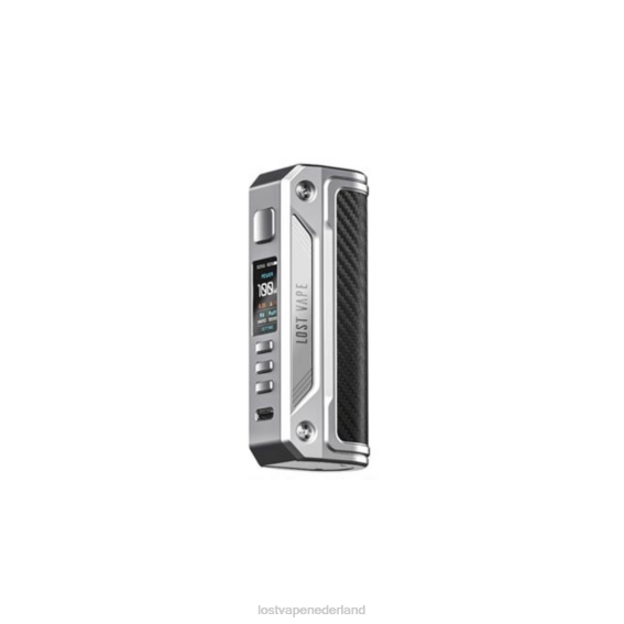 Lost Vape Thelema solo 100w mod RVS/koolstofvezel - Lost Vape customer service TYU4R250