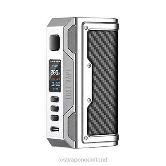 Lost Vape Thelema zoektocht 200w mod RVS/koolstofvezel - Lost Vape pods near me TYU4R179