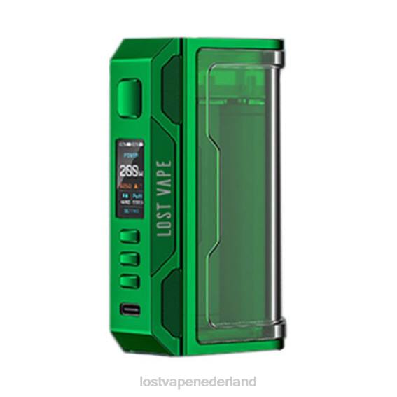 Lost Vape Thelema zoektocht 200w mod groen/helder - Lost Vape prijs Nederland TYU4R185