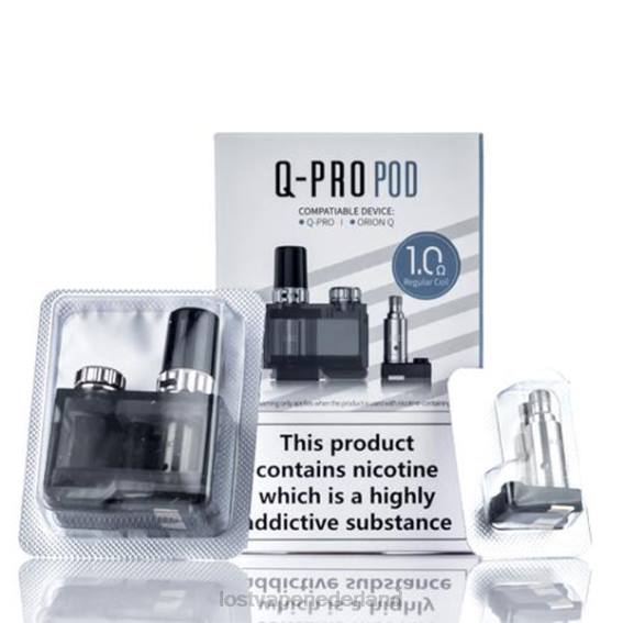 Lost Vape Orion q-pro podset | 1 pod + 2 spoelen 1.ohm-spoelen - Lost Vape prijs Nederland TYU4R405