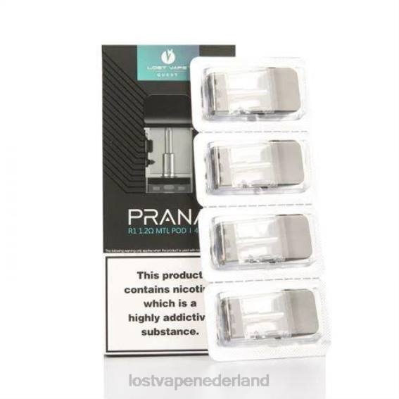 Lost Vape Prana peulen (4-pack) r1 1,2ohm - Lost Vape customer service TYU4R400