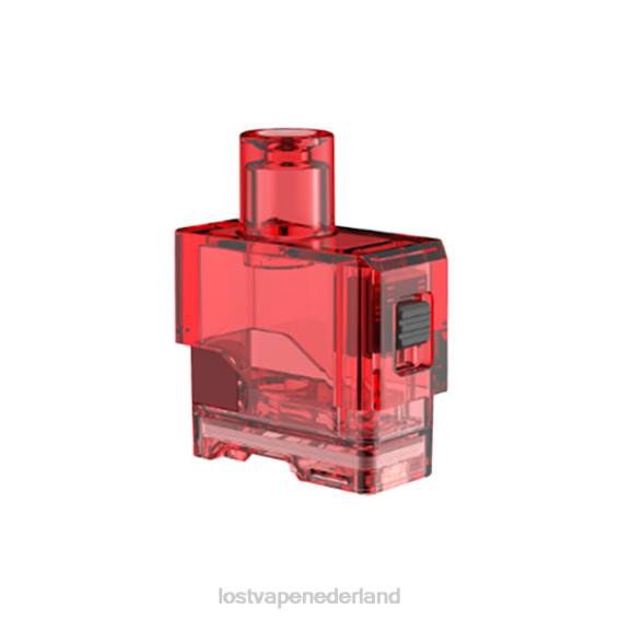 Lost Vape Orion kunst lege vervangende peulen | 2,5 ml rood helder - Lost Vape prijs Nederland TYU4R315