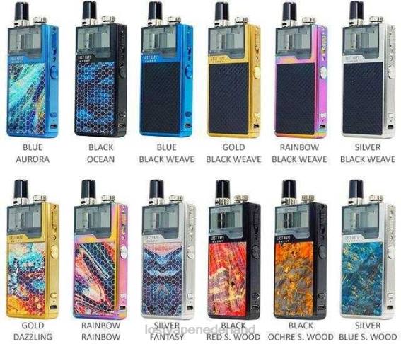 Lost Vape Quest Orion Q Pod-apparaat volledige set RVS/oase steekhout - Lost Vape customer service TYU4R480