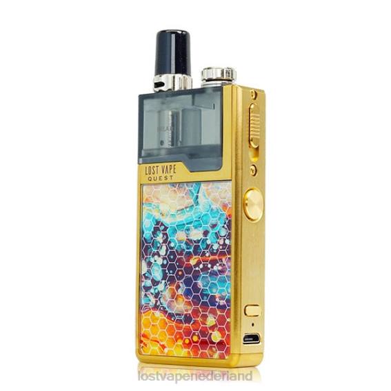 Lost Vape Quest Orion Q Pod-apparaat volledige set goud/oogverblindend - Lost Vape flavors TYU4R471