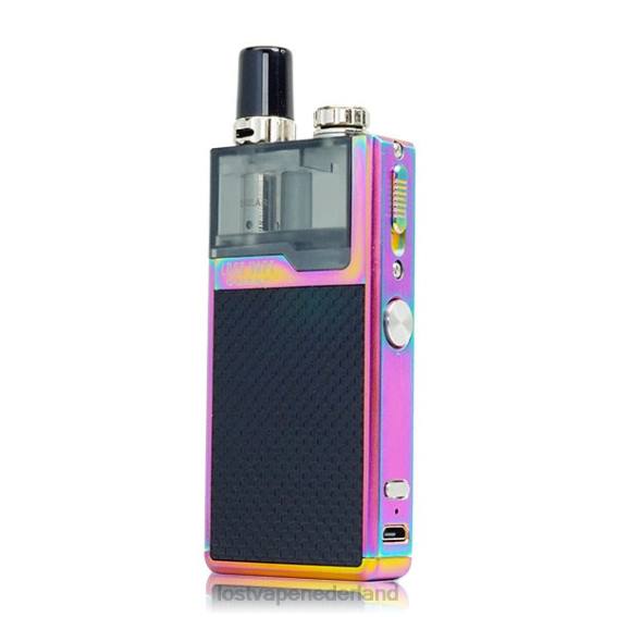 Lost Vape Quest Orion Q Pod-apparaat volledige set regenboog/zwart geweven - Lost Vape kopen Nederland TYU4R467