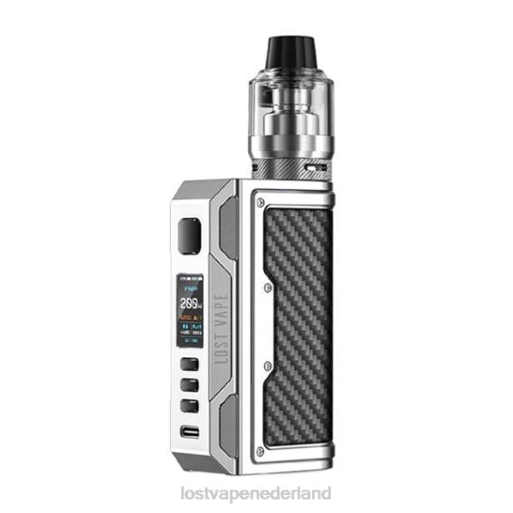 Lost Vape Thelema Quest 200W-kit RVS/koolstofvezel - Lost Vape customer service TYU4R140