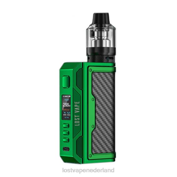 Lost Vape Thelema Quest 200W-kit groen/koolstofvezel - Lost Vape prijs Nederland TYU4R145