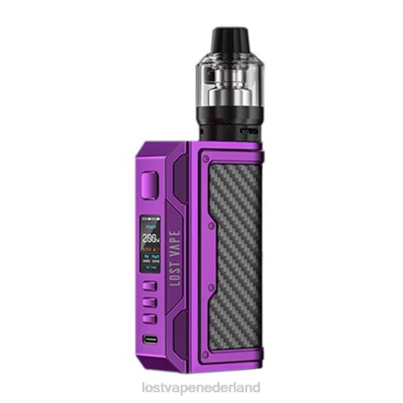 Lost Vape Thelema Quest 200W-kit paars/koolstofvezel - Lost Vape kopen Nederland TYU4R147