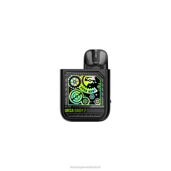 Lost Vape URSA Baby 2-kit | pod-systeem pop zwart/tijduitrusting - Lost Vape wholesale TYU4R354