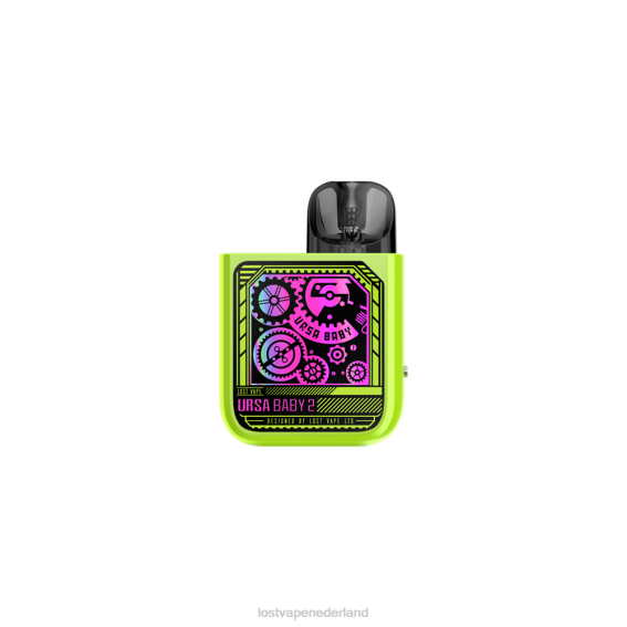 Lost Vape URSA Baby 2-kit | pod-systeem popgroen / tijduitrusting - Lost Vape disposable TYU4R356