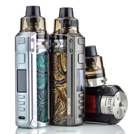 Lost Vape URSA Quest multikit | 100w zwart/krokodillenleer - Lost Vape prijs Nederland TYU4R15