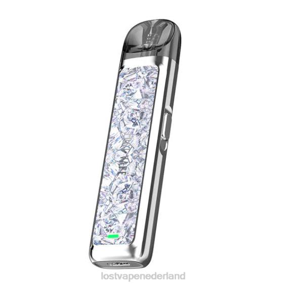 Lost Vape URSA podkit | 800mAh zilveren vorst - Lost Vape Nederland TYU4R232
