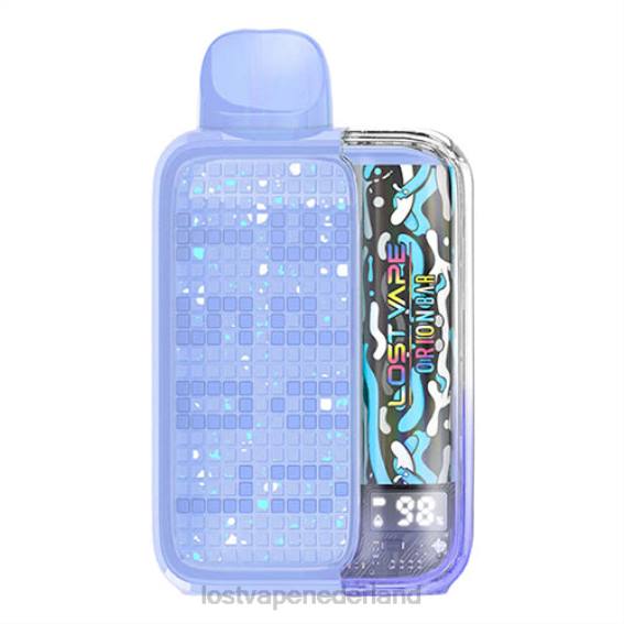 Lost Vape Orion bar wegwerp 10000 pufjes 20 ml 50 mg blauw razz-ijs - Lost Vape disposable TYU4R26