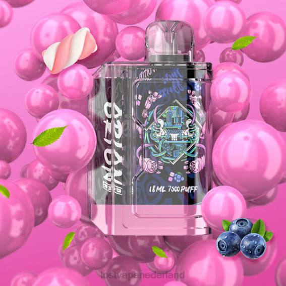 Lost Vape Orion reep wegwerp | 7500 trekje | 18ml | 50mg blauwe suikerspin - Lost Vape near me Nederland TYU4R78