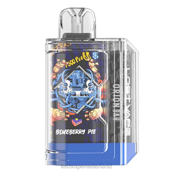Lost Vape Orion reep wegwerp | 7500 trekje | 18ml | 50mg bosbessen taart - Lost Vape Amsterdam TYU4R63