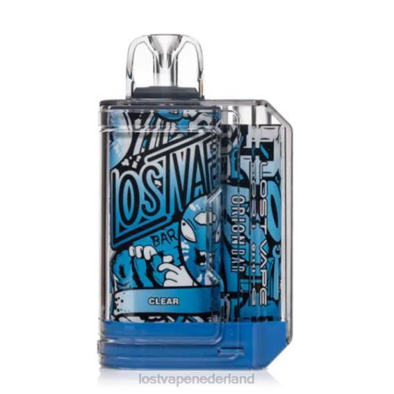 Lost Vape Orion reep wegwerp | 7500 trekje | 18ml | 50mg duidelijk - Lost Vape wholesale TYU4R94