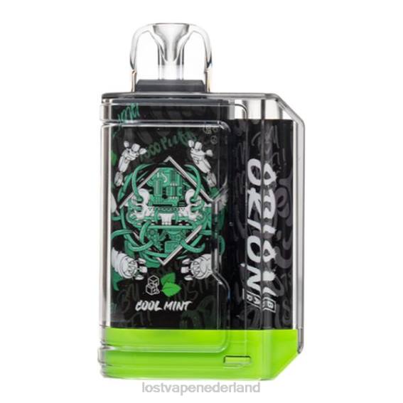 Lost Vape Orion reep wegwerp | 7500 trekje | 18ml | 50mg frisse munt - Lost Vape Amsterdam TYU4R53