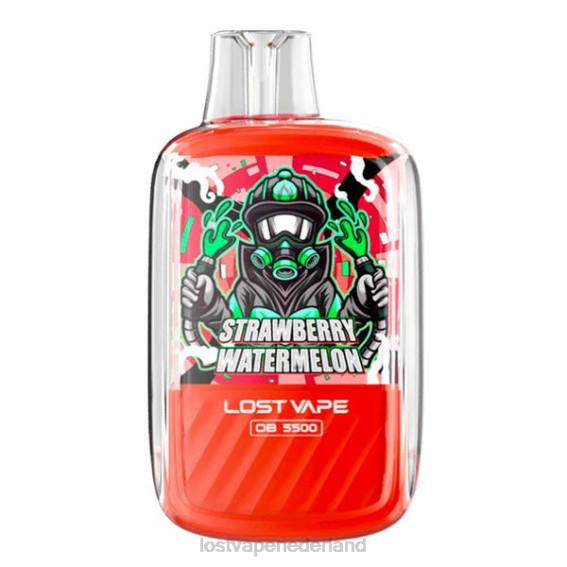Lost Vape Orion ob5500 5500 pufjes 14 ml 50 mg wegwerpbaar aardbei watermeloen - Lost Vape kopen Nederland TYU4R107