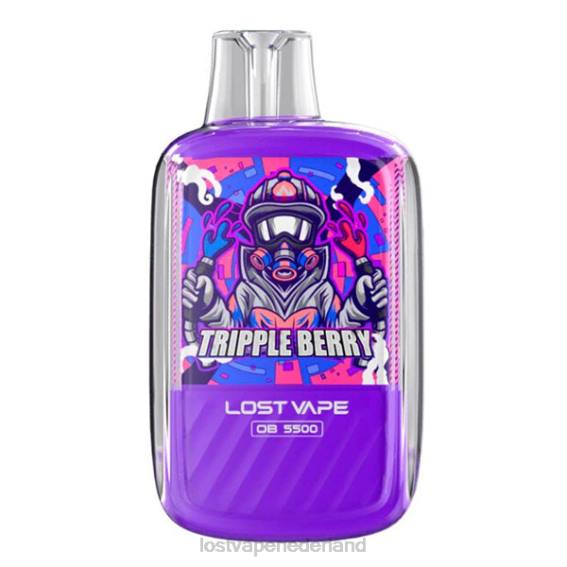 Lost Vape Orion ob5500 5500 pufjes 14 ml 50 mg wegwerpbaar drievoudige bes - Lost Vape near me Nederland TYU4R108